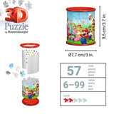 Ravensburger Super Mario Brothers Pencil Pot 3D Jigsaw Puzzles for Kids Age 6 Years Up - 54 Pieces - No Glue Required Ravensburger