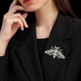 Piececool Metal 3D Puzzles for Adults, Cicada 3D Model Building Kits Insect Themed Animal Fashion Brooch Assembling DIY Crafts Creative Gifts Piececool