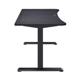 RESPAWN 1063 Gaming Desk - 63in Computer Desk With Mouse Pad, PC Workstation With Cable Management, Home Office Gaming Table - Black RESPAWN