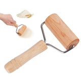 Dmikcav Rolling Pin, Wooden Rolling Pins For Baking, Pizza Dough Roller, Not Easy To Crack, Non-Stick Wood Pastry Roller, Essential Kitchen Utensils. Dmikcav