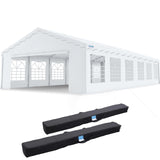 Quictent 20x40 Party Tent Heavy Duty Upgraded Galvanized Outdoor Canopy Tent Carport Wedding Event Shelter Wedding Tents for Parties with Storage Bags Quictent