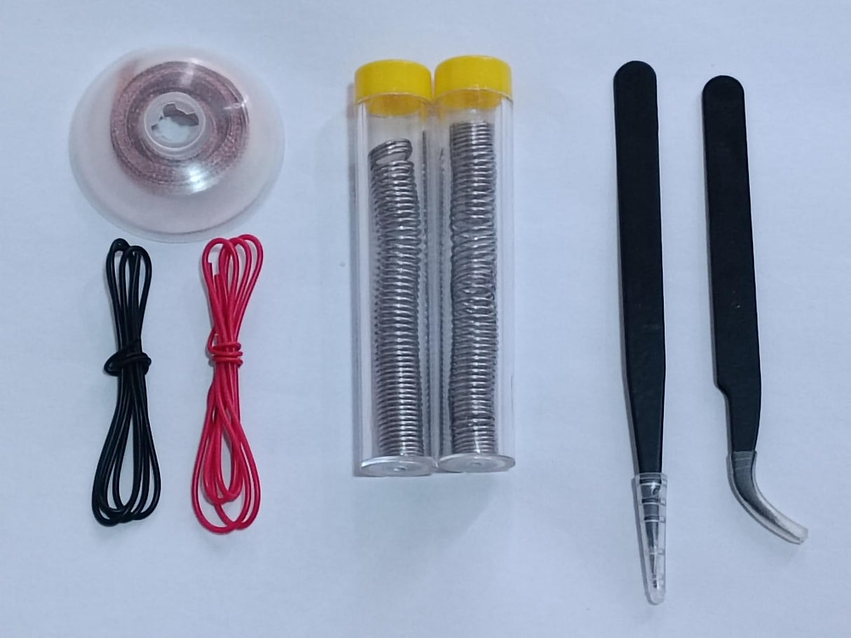 Soldering Iron Kit, Digital Multimeter Kit, Multi Tester, Voltage Tester, Measures AC/DC Voltage, Current, Resistance/Continuity/Diode/Triode. Electric Soldering Iron, Adjustable Temperature HiLeDiQJ