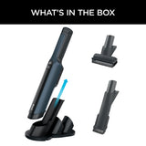 Shark WV410BL WANDVAC Cordless Hand Vacuum, Ultra-Lightweight & Portable with Powerful Suction & Tools for Pets, Designed for Car & Home, Dark Blue Shark