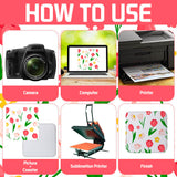 ZUYYON 10 Pcs Sublimation Coasters Blanks with Sewn Edge PU Leather Non Slip Blank Cup Mat Heat Transfer Cup Pad for Tabletop Protection DIY Crafts, 3.94 x 3.94 inches(Square) ZUYYON