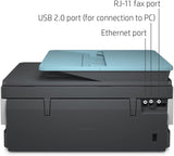 HP OfficeJet Pro 8028e All in One Wireless Printer Scanner Copier Fax Inkjet Print 2.7 Inch Touchscreen 6 Months of Free Ink 2 Years HP Warranty 20 ppm Black 10 ppm Color for Home Office Use (Renewed) HP