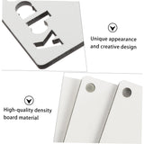 Didiseaon 18 Pcs Dye Sublimation Keychain Sublimation Coating Picture Keychains Sublimation Blanks Sublimation Pens Rectangle Sublimation Keychain Blanks Blank Board Spray Baby Didiseaon