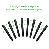 ZIWQPIHT 4 Pcs Plastic Raised Garden Beds with Legs，16 Gallon Outdoor Elevated Garden Planter Box，Perfect for Flowers, Vegetables, and Herbs ZIWQPIHT