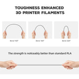 FLASHFORGE PLA Filament 1.75mm, 3D Printer Filament 1kg (2.2lbs) Spool, Dimensional Accuracy +/- 0.02mm, 3D Printing Filament Easy to Use and Fits for Most FDM 3D Printers (Black) FLASHFORGE