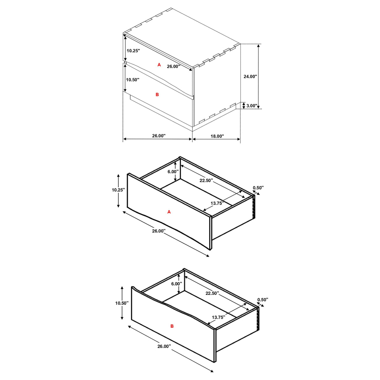 Coaster Winslow Queen Bed 4-Piece Set, Smokey Walnut/Coffee Bean Coaster Home Furnishings
