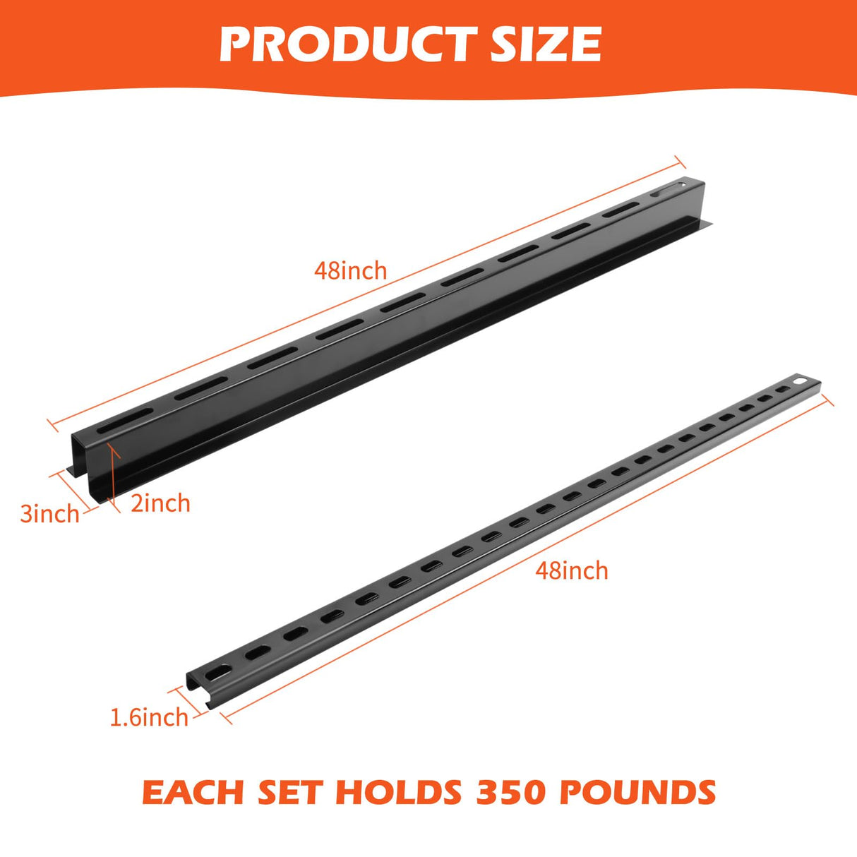 gjkldcvb Overhead Garage Storage Rack, Ceiling Bin Rails Storage, Adjustable Garage Storage System, Bin Organization System, Heavy Duty Metal Rack for Container, Supports Most Storage Bins, 48" x 48" gjkldcvb