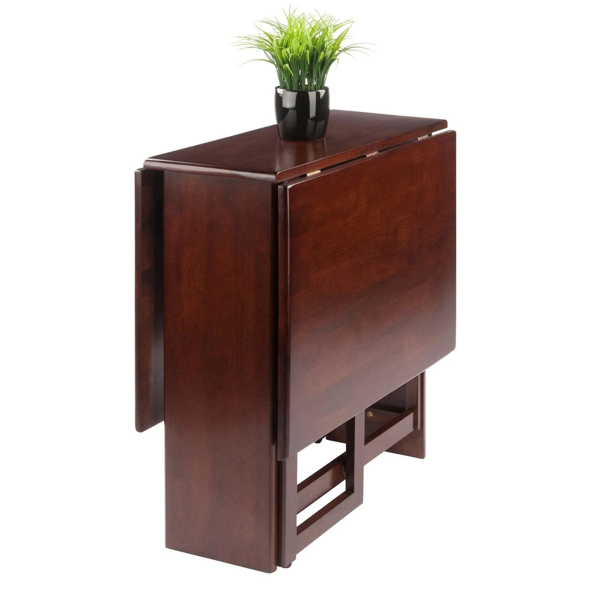 Winsome Wood Clara Dining Table, Walnut Winsome