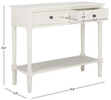 Safavieh American Homes Collection Samantha Distressed/Cream 2-Drawer Console Table Safavieh