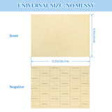 Jigsaw Puzzle Saver Peel Stick Glue Mat Sticks Sheets Clear, 15 Sheets for 2000 Pieces Large Puzzle Framing with Strong Adhesive Paper Frame Table Clear with Hanging Tabs for Kids Adult Hoedia