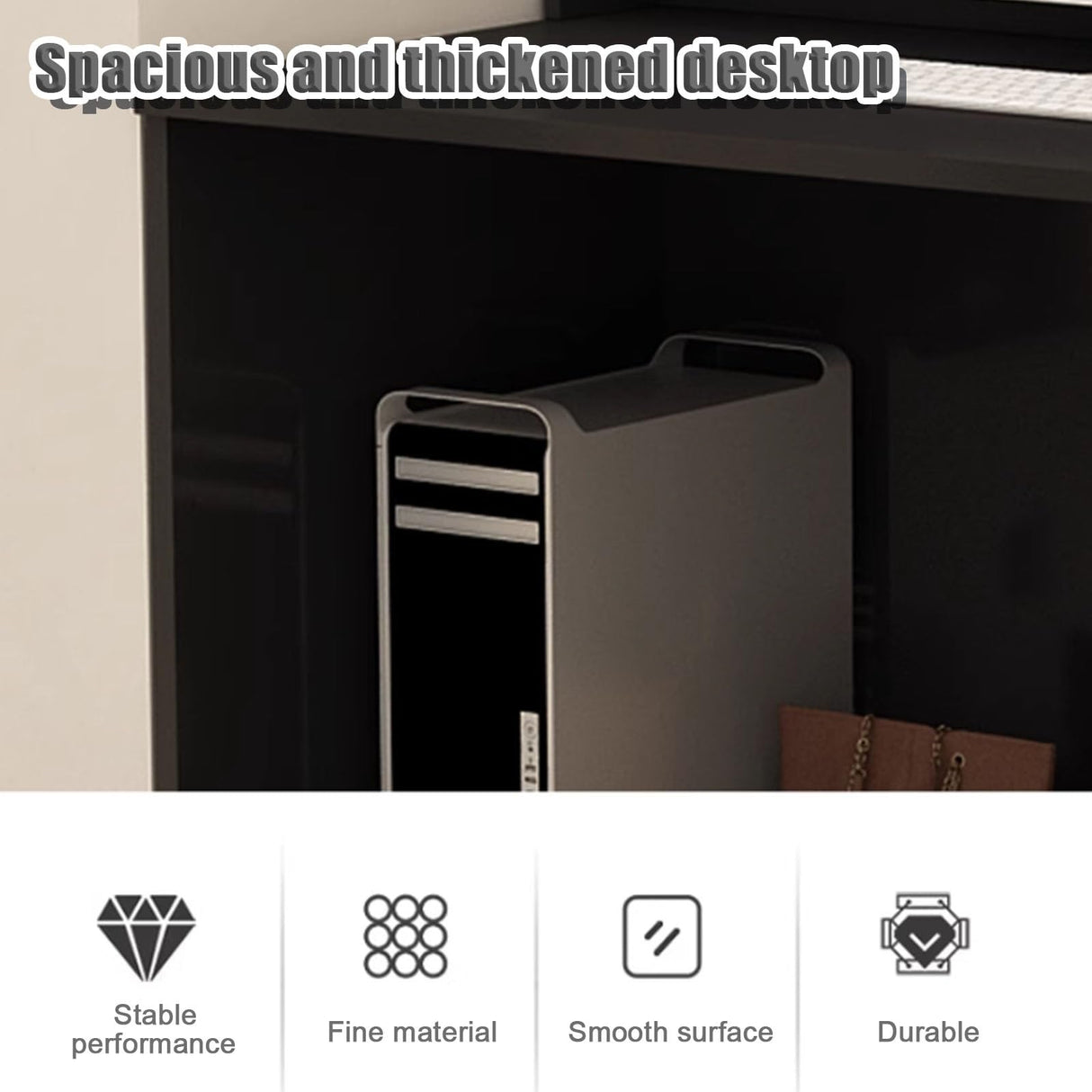 YPIOUREN Reception Desk With Counter Drawers & Storage Shelves, Reception Room Tables，Front Desk Reception Counter,Modern Checkout Counter With Storage, For Store Hotel Office(Pure Stone,LEFT_110CM/43 YPIOUREN