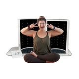 1Love Premium Pro Far Infrared Sauna Dome | 0 EMFs, ELFs & VOCs | 10 Minute Preheat | 1200W/110V Power | Personal Sauna | 1 Person Sauna | Portable Dry Sauna | Home Sauna | Therapeutic Stones 1Love