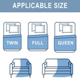 Wzvzss Boho Throw Blanket - 100% Cotton Soft Throw Blanket for Bed, 50"x60" Reversible Breathable Lightweight Fall Blankets, All Seasons Farmhouse Decor Floral Plant Butterfly Throw Quilt Wzvzss