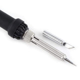 Soldering Iron Kit 220V 60W Adjustable Temperature Soldering Iron with 5 Tips EVTSCAN