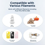 Creality K1 MAX Extruder, Direct Drive Extruder Without Stepper Motor, Dual Gear Feeding Extrusion Support 1.75mm Filament Compatible with 3D Printers Ender 3 V3/K1C/ K1/K1 Max Comgrow