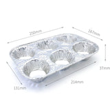 Waytiffer (10pack Muffin Pan 6-Cup Cupcake Aluminum Pans Favorite Muffin Tin Size for Baking Cupcakes Muffins and Mini Pies - Standard Size Waytiffer