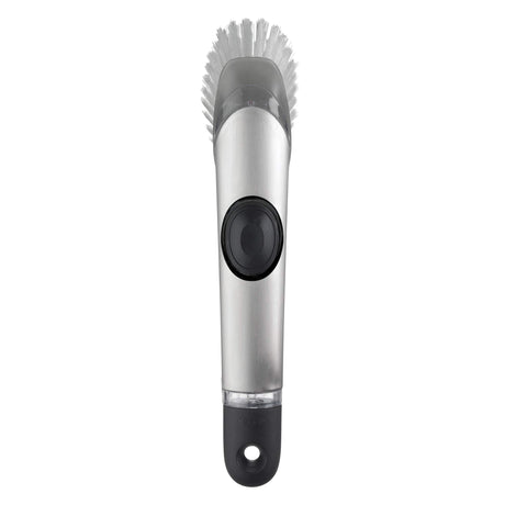 OXO SteeL Soap Dispensing Dish Brush 10 In OXO