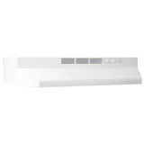 Broan-NuTone 412401 Non-Ducted Under-Cabinet Ductless Range Hood Insert, 24-Inch, White Broan-NuTone