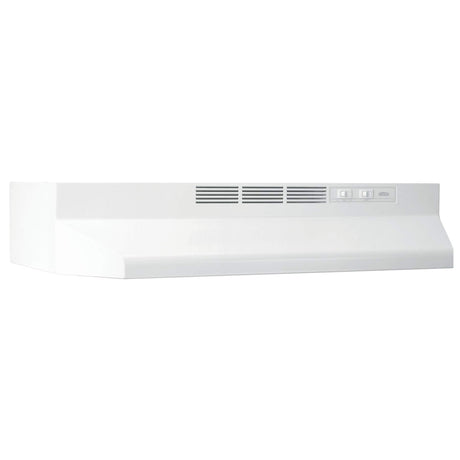 Broan-NuTone 412401 Non-Ducted Under-Cabinet Ductless Range Hood Insert, 24-Inch, White Broan-NuTone