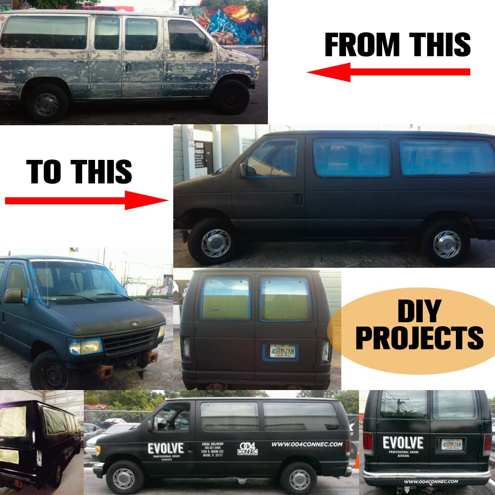 Evolve Elite 24 pack, Low Pressure - Assorted Colors - 12 oz Spray Paint Cans Generic