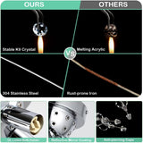 HMVPL Crystal Flush Mount Ceiling Light, Modern Sputnik Firework Close to Ceiling Lamp, LED Ceiling Light Fixtures for Bedroom Kitchen Island Entryway Hallway Foyer HMVPL