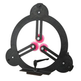 Woodturning Steady Rest Round Metal Turning Tools for Wood Lathe Parts Accessories Fydun