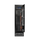 8 Gun Safe for Rifles Pistols Shotguns | Large Capacity Steel Security Cabinet | Digital Lock Quick Access | Removable Shelf & Racks | 48" Long Home Garage Storage Gareinwuds