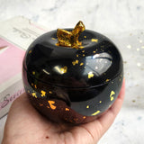 RESINWORLD Apple Shaped Jar Mold with Lid, Storage Box Resin Mold, Apple Box Silicone Mold for Resin Casting ResinWorld