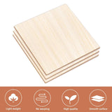 Basswood Sheets 1/8 X 12 X 12 Inch, 3 mm Plywood Sheets Balsa Wood Sheet Craft Wood Unfinished Wood Laser Engraving Blanks Baltic Birch Plywood 1/8 Bass Wood for Crafts DIY, Wood Burning, Painting RHQQ
