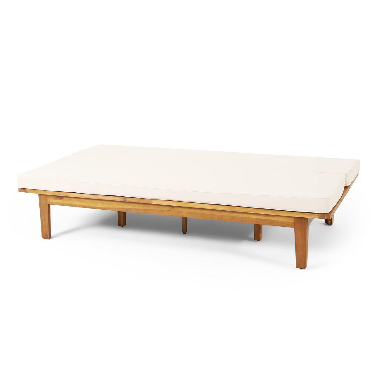 Christopher Knight Home Jill Daybed, Teak + Beige Christopher Knight Home