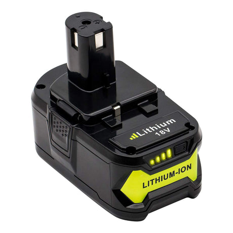 KINGTIANLE 1pack 6.0Ah 18V Replacement Battery for Ryobi 18V Lithium Battery P102 P103 P105 P107 P108 P109 Ryobi ONE+ Cordless Tool KINGTIANLE