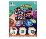 Channie's Drippin’ Rocks Paint Pouring Kit for Kids – DIY Set with Transfer Stickers, Gloves, Tools & Instructions – Fun Marbling Art Craft for Boys & Girls Ages 6+ Channie's