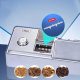 3 in 1 Electric Cigarette Rolling Machine Cone Rolling Automatic Machine Portable Household Auto Cigarette Injector Machine for King/Regular Slim 100s Size Cigarettes Pre Roll Cones (Silver) JOUGE