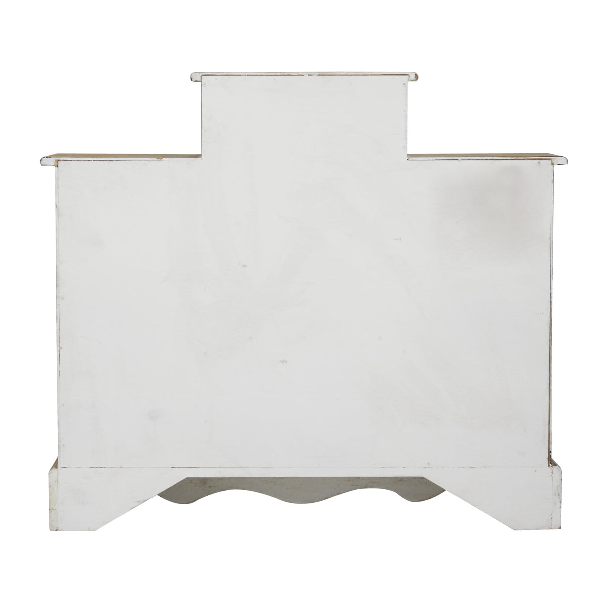 Deco 79 Wooden Decorative Jewelry Box 7 Drawers Jewelry Organizer with Patchwork Patterns, Jewelry Holder 18" x 6" x 16", Light Brown Deco 79