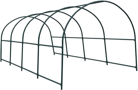 Benefit-USA Multi-Size Large Garden Support Arch Frame Climbing Plant Arch Arbor for Flowers/Fruits/Vegetables (15.9'X7'X7.2'), Green Benefit-USA
