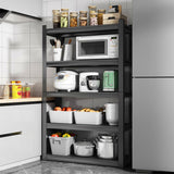 Welfiya 36" W Garage Shelving,5-Tier Heavy Duty Shelving Unit,3000LBS Adjustable Metal Storage Shelves,Storage Rack Units for Industrie,Shed,Warehouse,Basement,Black,36" W x 16" D x 72" H Welfiya