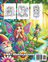 Magical Fairy Forest Coloring Book: Enchanting Fairies, Elves, and Mystical Woodland Creatures: 40 Charming Illustrations for All Ages | Perfect for Relaxation and Creativity WoodArtSupply