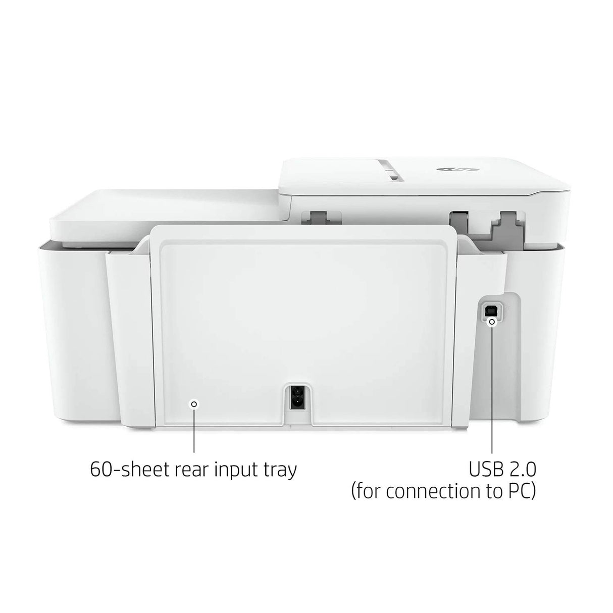 HP DeskJet Plus 4158 All-in-One Inkjet Printer, Scanner, Copy, Mobile Print, Instant Ink Ready, Wireless Printers for Home and Office, Dual-band Wi-Fi, 7FS76A (Renewed) HP