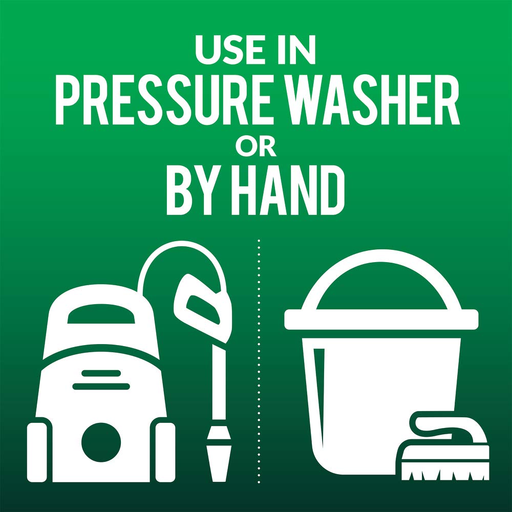 Simple Green Oxy Solve Concrete and Driveway Pressure Washer Cleaner, Purple, Unscented, 128 Fl.Oz Simple Green