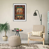 DVWIVGY 5D Diamond Painting Kits Native American Diamond Art for Adults Kids, Full Round Drill Paint by Numbers Arts Pictures for Home Wall Decor Gifts 12 x 16 inch DVWIVGY