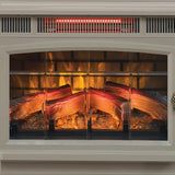 duraflame Freestanding Electric Fireplace Stove Heater with 3D Flame Effect for 1,000 Sq. Ft. Room, French Gray Duraflame