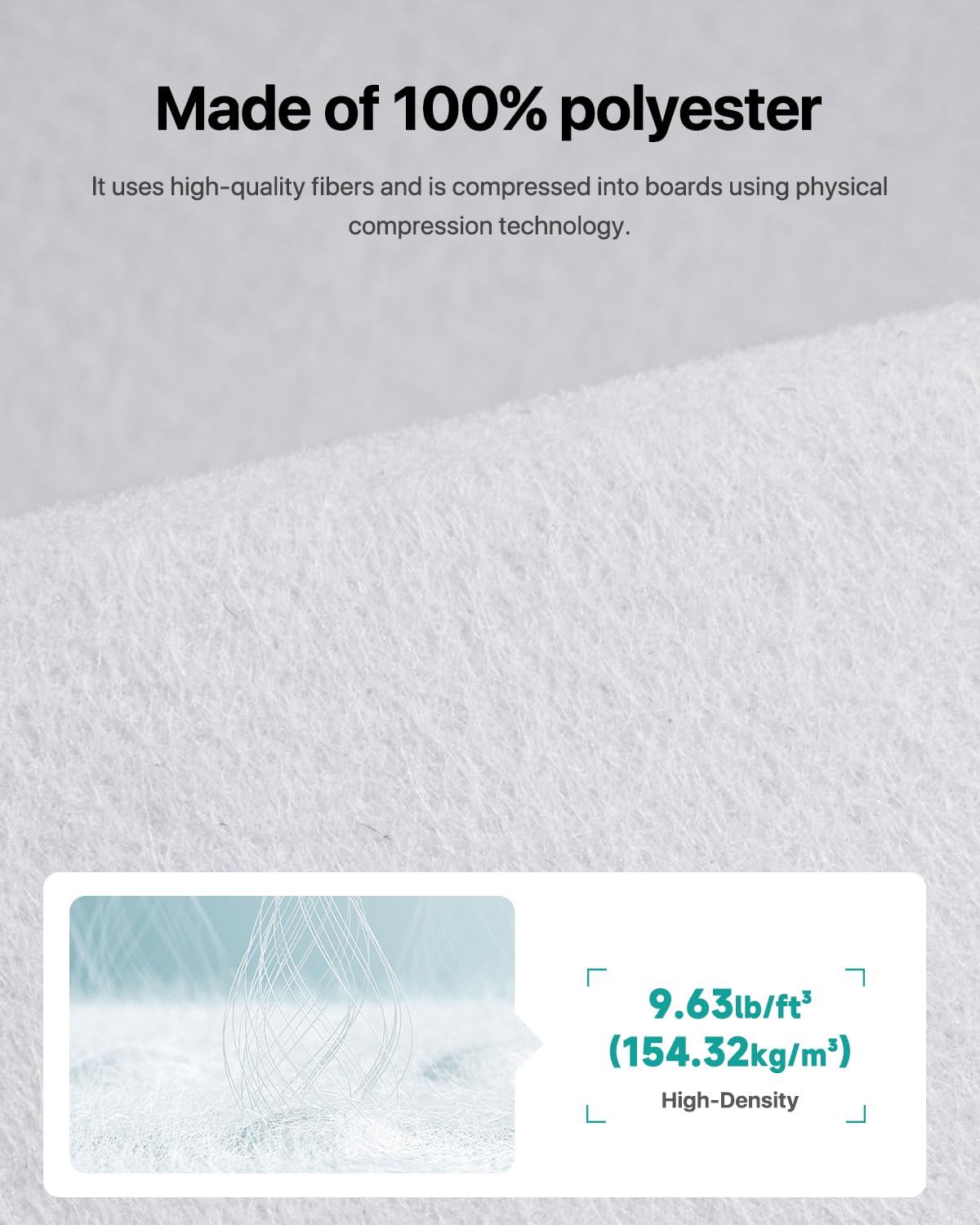 12 Pack Soundproof Wall Panels, Hexagon Acoustic Panels High Density Acoustic Wall Panels, Self-Adhesive Sound Proofing Panels for Walls, Office,Reccording Studio, Ceiling 12" X 10" X 0.4" White Soundsbay