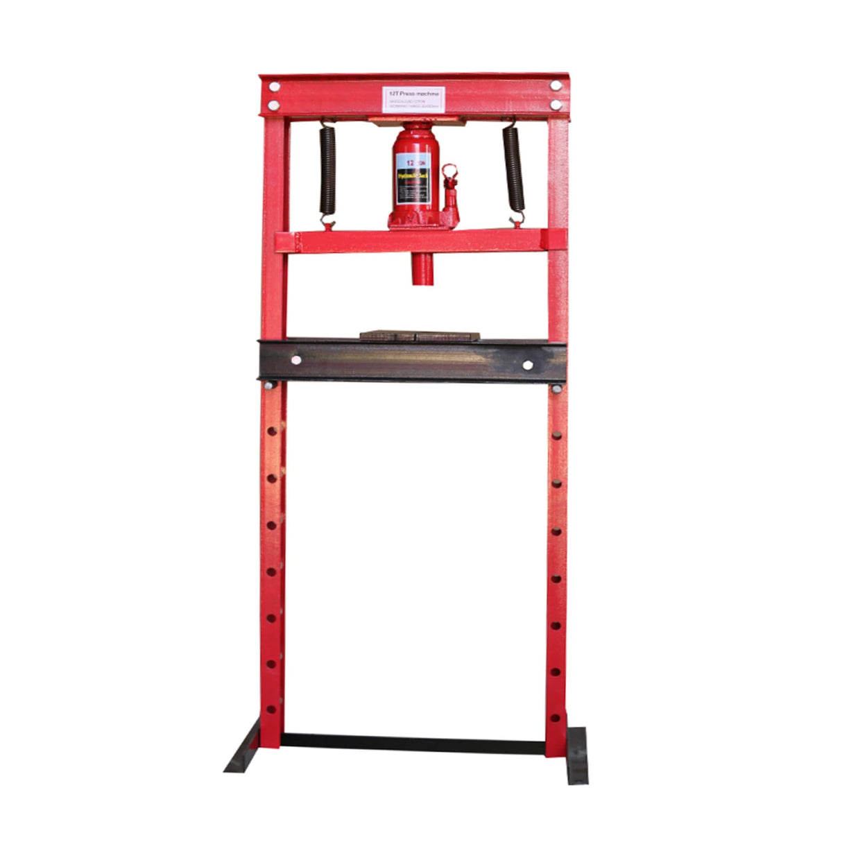 CR 20 Ton Hydraulic Shop Press Floor Press H Frame Load Capacity: 20 ton Overall Height: 61" CHIEN RONG