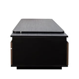 ALYIAMXL Expandable Coffee Table with Storage Drawers - Length Adjustable Wood Center Table for Living Room, Lounge, Large Rectangular Sofa Side Table ALYIAMXL