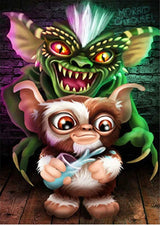 MMAHD 5D DIY Diamond Art Painting Kits for Adults Full,Fairy Monster Full Drill Embroidery Paintings Rhinestone Pasted DIY Painting Cross Stitch Arts Crafts for Home Wall Decor 11.8×15.8Inches MMAHD