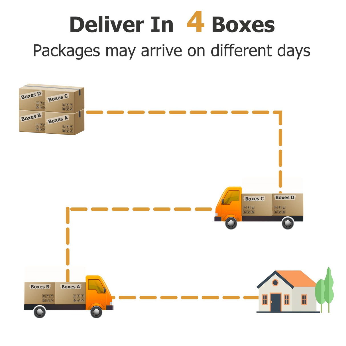 HOOOWOOO Patio Furniture Set,8 Piece Outdoor Furniture with Fire Pit Table,Wicker Patio Conversation Couch Chairs Ottoman Set,Beige HOOOWOOO