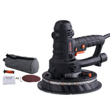 VEVOR Drywall Sander, 800W Electric Sander with 12 Sanding Discs, Variable Speed 1200-2300 RPM Wall Sander with Automatic Vacuum Dust Collection System, Double LED Lights, Dust Bag, Detachable Edge VEVOR